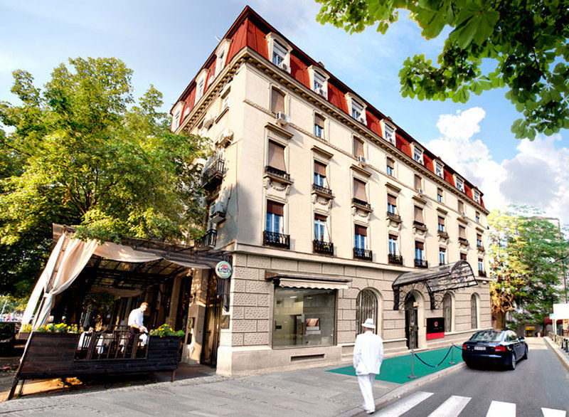 Hotel Manjez Centar Belgrad Zewnętrze zdjęcie